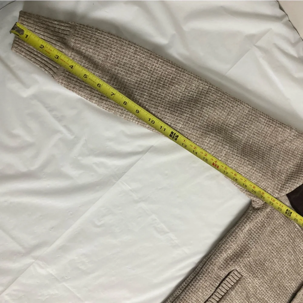 Buffalo David Bitton XL Waffle Knit Fleece Lining Snap Button Weaver Jacket - Picture 13 of 13